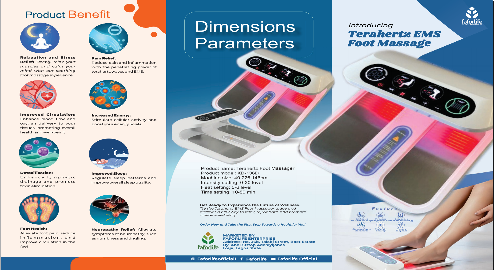 EMS Foot Massager